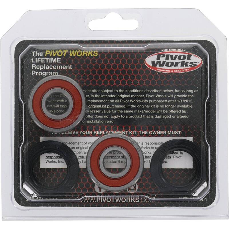 Pivot Works Premium Wheel Bearing Kit for Yamaha YZ80 and YZ85 Models