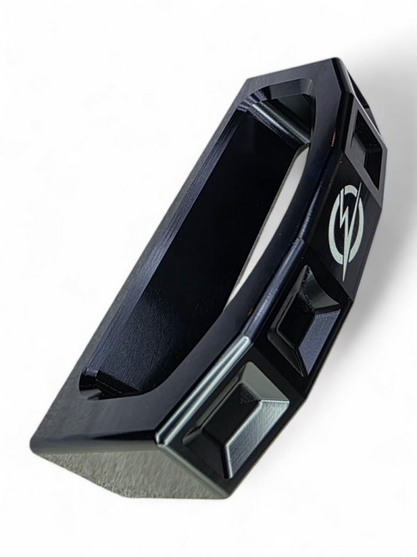 Elektric Off Road Polaris Xpedition Rear Glass Handle – Anodized Black for 2024+ Models