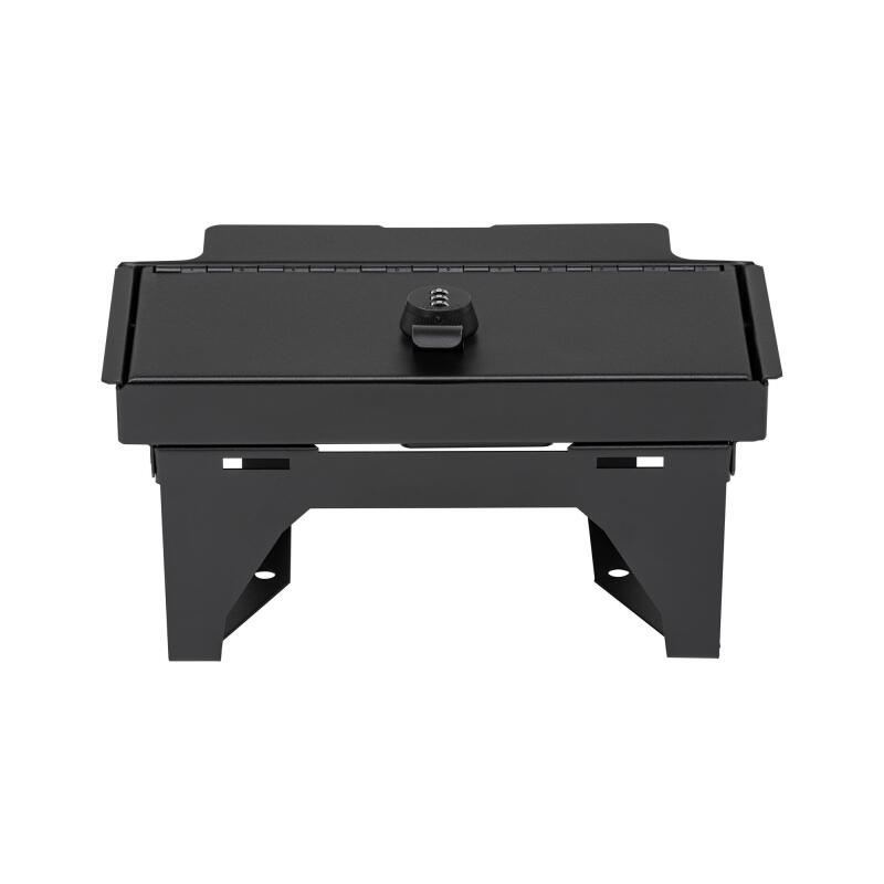 Tuffy Products Console Safe with Combo Lock for Chevy Silverado Crew Cab with Wireless Charging Pad (2021-2024)