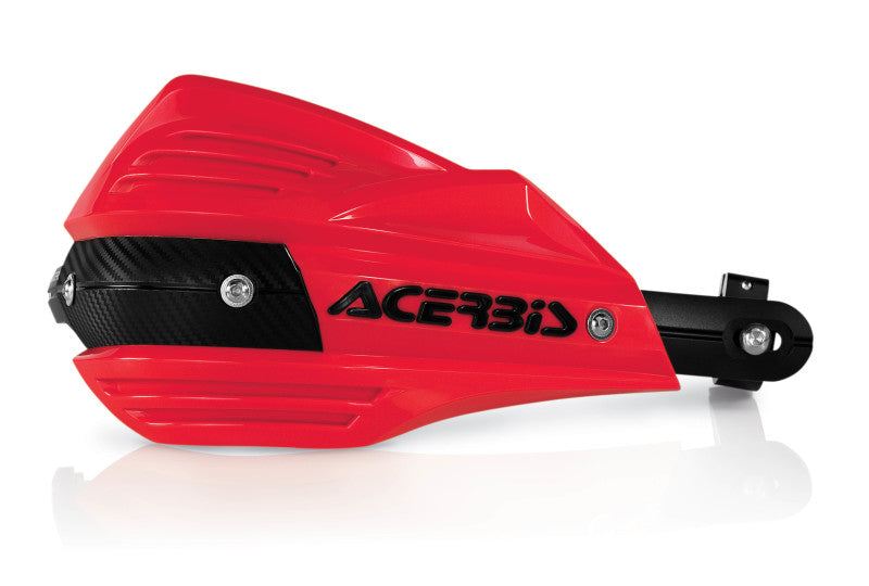 Acerbis X-Factor Handguard – Red with Black Logo for Extreme Enduro and Maxi-Enduro Riders