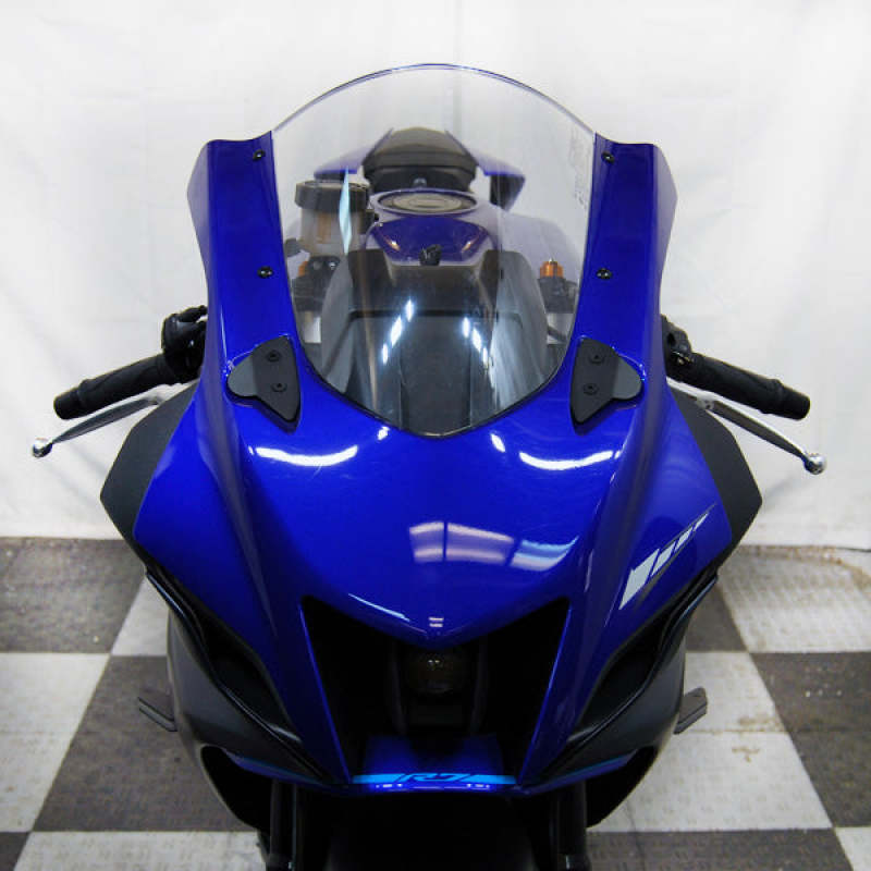 New Rage Cycles Yamaha YZF-R7 Mirror Block Off Plates (2022-2025)