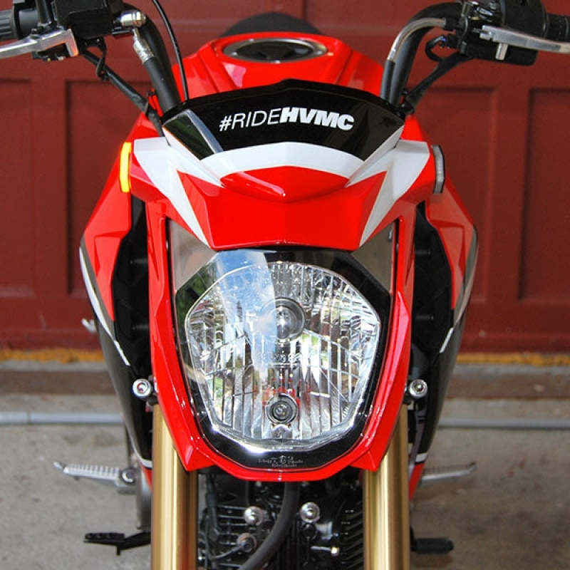 New Rage Cycles Z125 Front Turn Signals for Kawasaki BR125 (2017-2025)