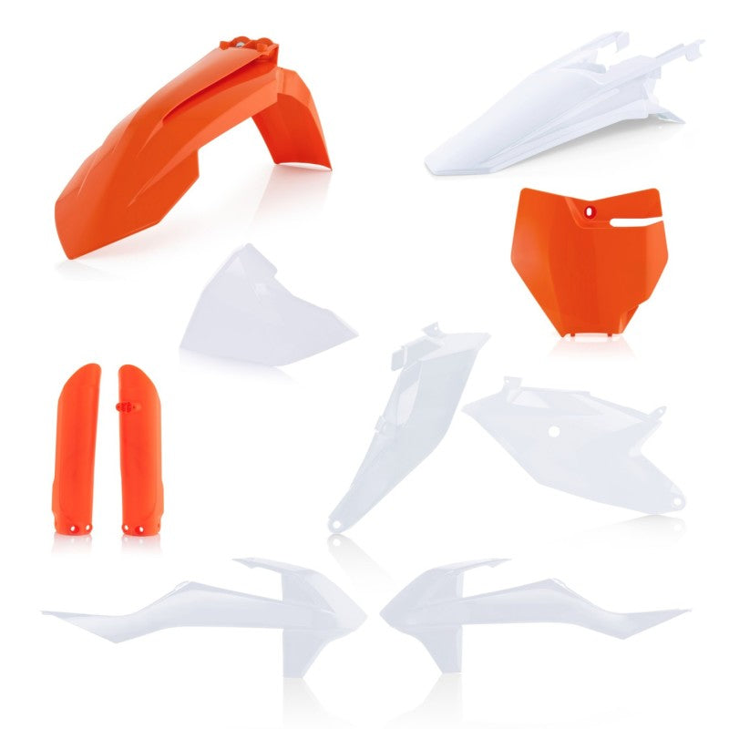 Acerbis KTM SX85/21-24 Full Plastic Kit for 2018-2023 Models – Original Factory Colors