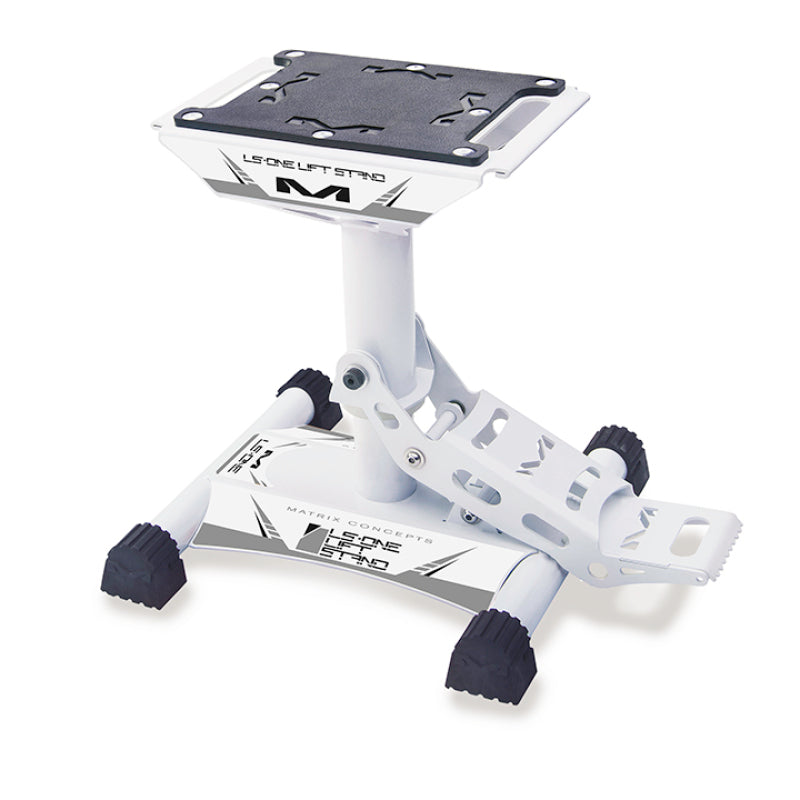 Matrix Concepts LS-One Lift Stand - White for Powersports Equipment