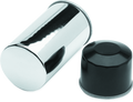 Twin Power Twin Cam and M8 Black Oil Filter - Replaces H-D 63731-99A with Backflow Valve