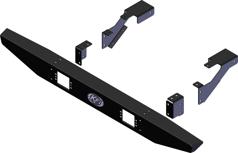 KFI Polaris Ranger 400-800 Midsize Bumper Rear Formed - Part 101440