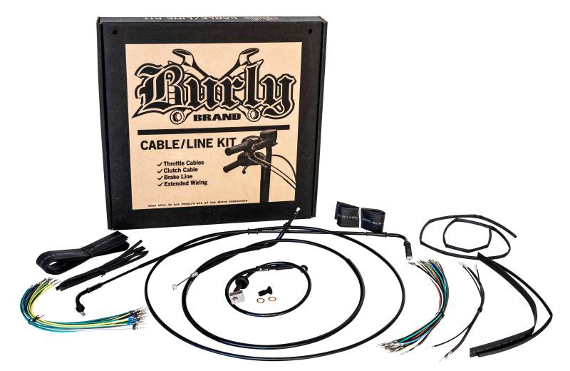 Burly Brand Control Kit 12in Narrow Ape for Honda Rebel 1100 (2021-2022)