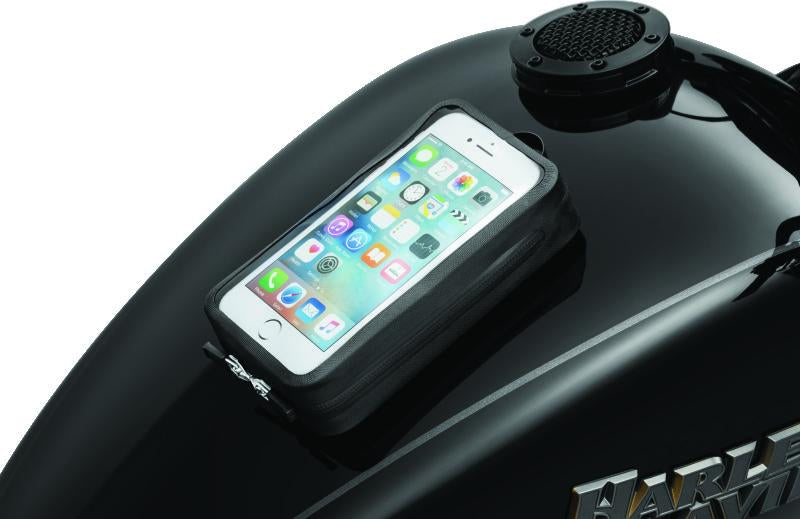 Kuryakyn Magnetic Device Tank Pouch Black – Secure Cell Phone and GPS Mount for Powersports