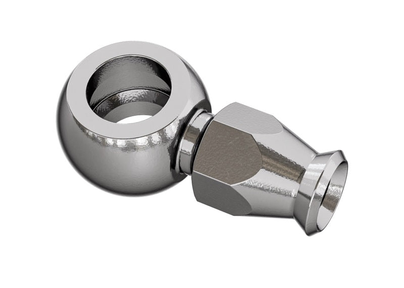 Goodridge P5091-03C Straight Short Banjo for 3/8 and M10 Bolts