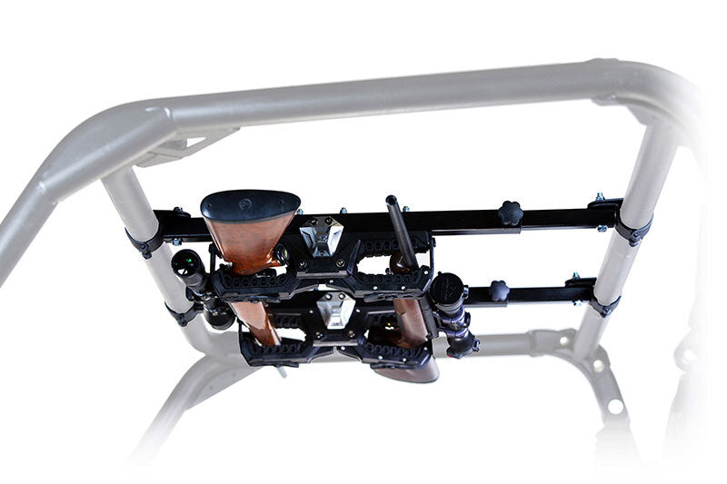 Seizmik 58-07300 Overhead Gun Rack for Polaris RZR and UTVs - Fits 1.5 to 1.75 Inch Tubes