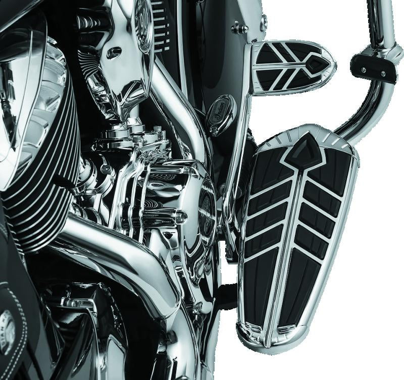Kuryakyn Spear Driver Floorboard Inserts for Indian Motorcycles