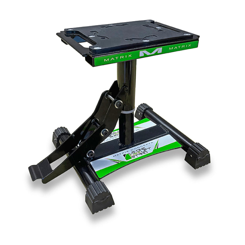 Matrix Concepts LS-One Mini Lift Stand - Green for Powersports Equipment