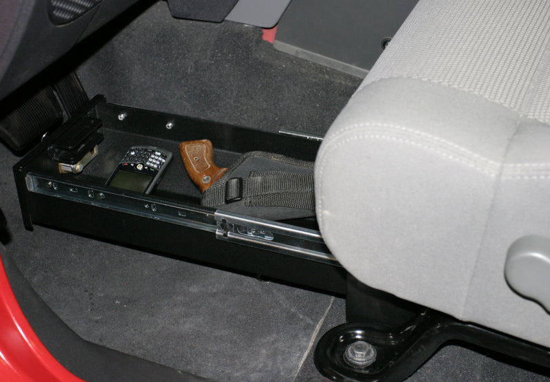 Tuffy Products Jeep Wrangler Underseat Drawer with Key Lock – Fits 2007-2015 Models