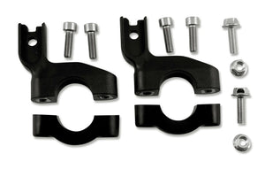 Acerbis Uniko Aluminum Handguard Mount - Black for Powersports