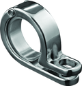 Kuryakyn P-Clamp 1-3/8 inch to 1-1/2 inch Chrome Mounting Clamp Part #4019
