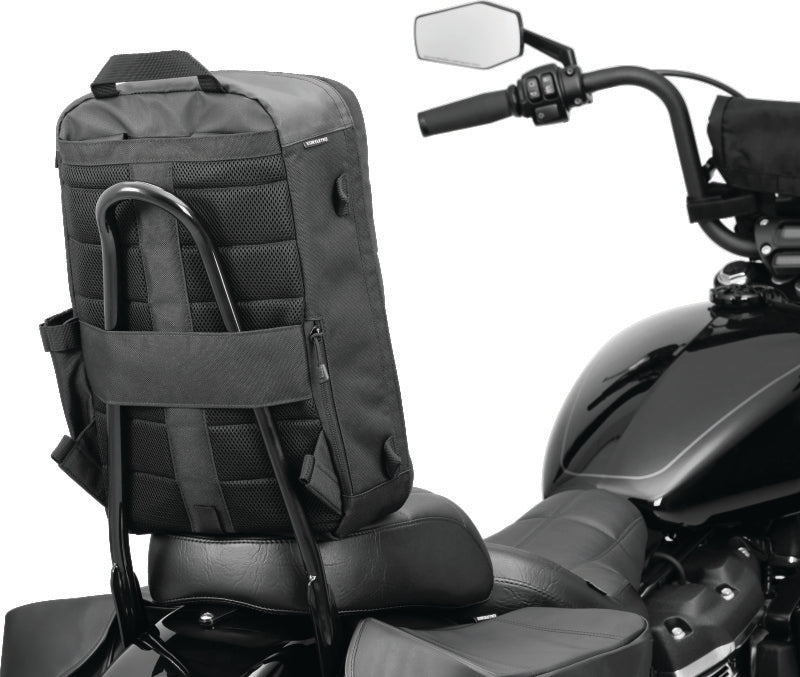 Kuryakyn Momentum Runaway Backpack - Durable Weather-Resistant 20.5L Powersports Backpack for Commuters and Riders