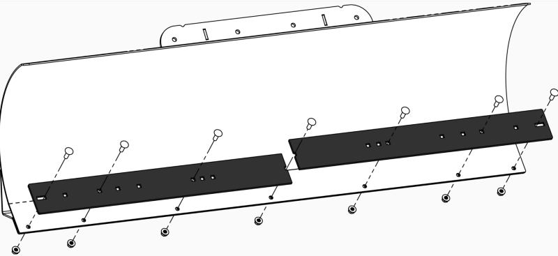 KFI Universal Wear Bar 54 inches for Powersports Vehicles