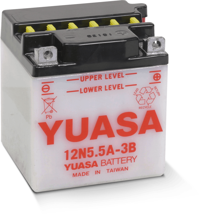 Yuasa 12N5.5A-3B Powersports Battery for Yamaha RD Series