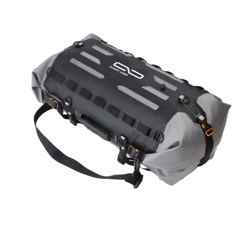 Giant Loop Tillamook Dry Bag 48L in Gray – Durable Waterproof Storage for Powersports