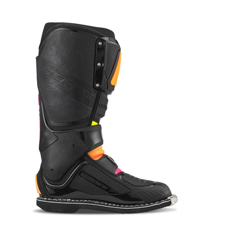Gaerne SG12 Limited Edition Motocross Boots Size 11 – Black, Orange & Pink