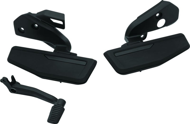 Kuryakyn Omni Driver Floorboard Kit for Honda GL1800 with DCT - Satin Black