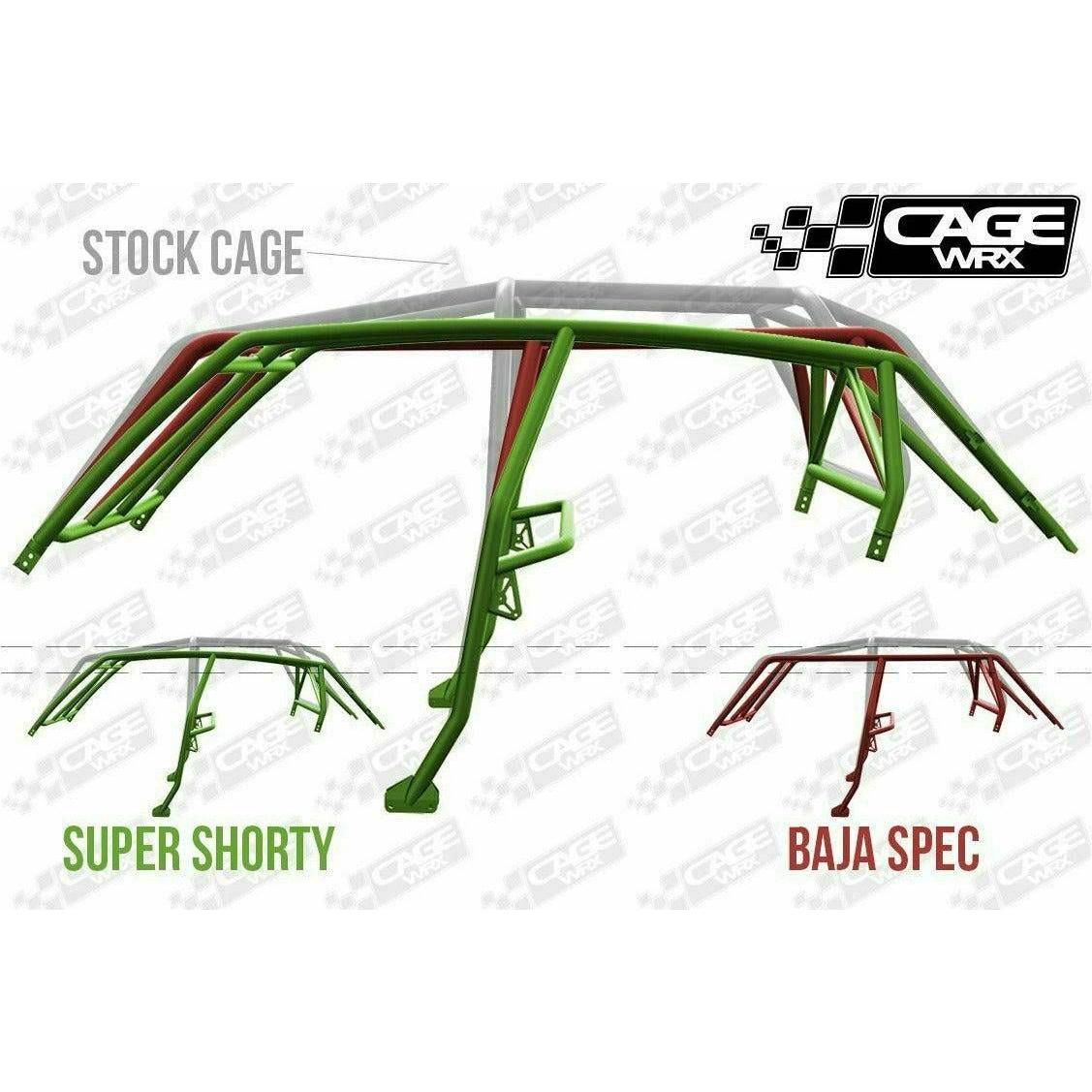 Polaris RZR 4 (2019-2023) Raw Assembled Baja Spec Cage with Roof