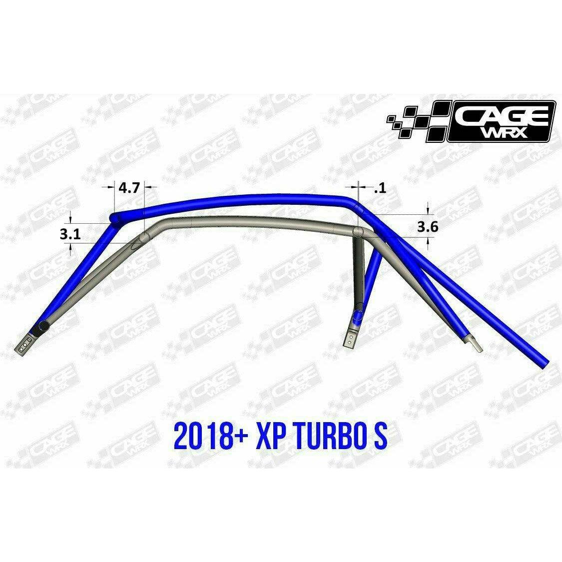 Polaris RZR (2019-2023) Raw Assembled Super Shorty Cage with Roof