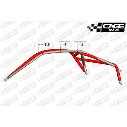 Polaris RZR Pro R Raw Unassembled Super Shorty Cage Kit