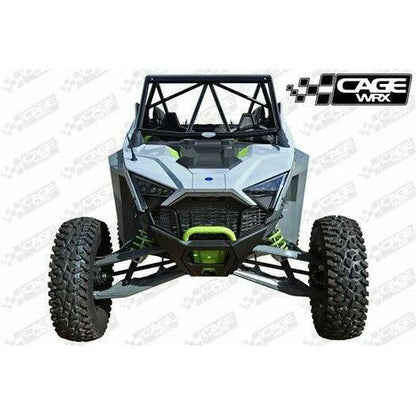 Polaris RZR Turbo R Raw Assembled Super Shorty Cage with Roof
