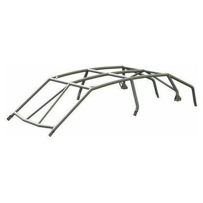 Polaris RZR Turbo R 4 Raw Assembled Super Shorty Cage with Roof