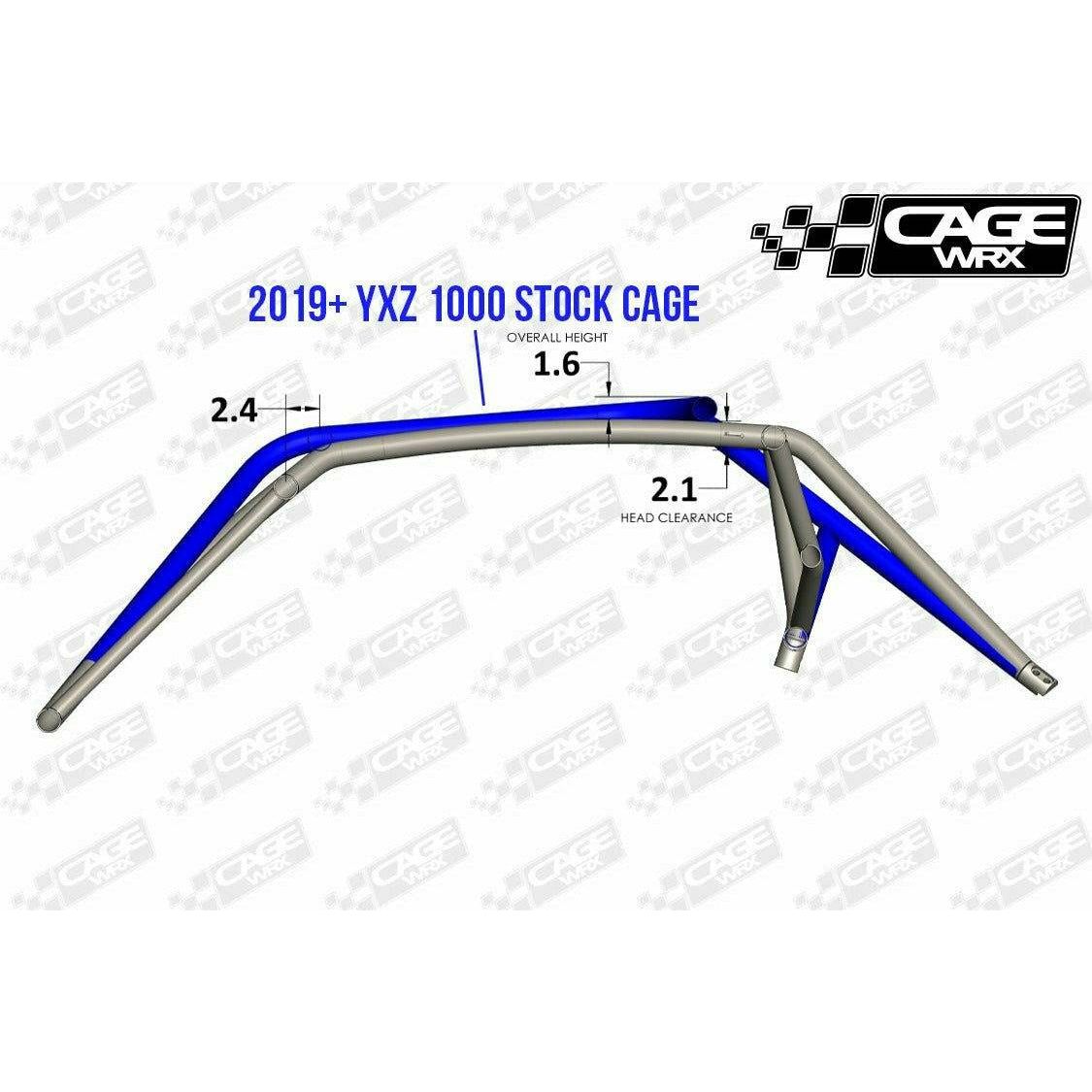 Yamaha YXZ 1000R Raw Unassembled Super Shorty Cage Kit