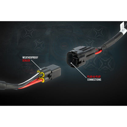 Can Am X3 6.5" Front Kick Speaker Pods
