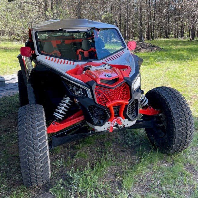 Can Am X3 Vented Glass Windshield 2.0