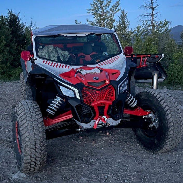 Can Am X3 Vented Glass Windshield 2.0