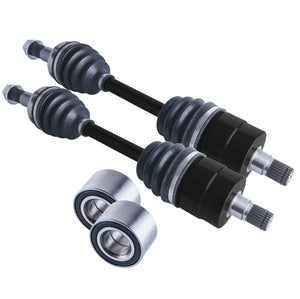 Can Am Middle Cv Axles & Wheel Bearings Set Outlander 6X6 650 / 1000