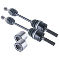 Kawasaki Teryx Rear Cv Axles & Wheel Bearings Set 750 2 Seater