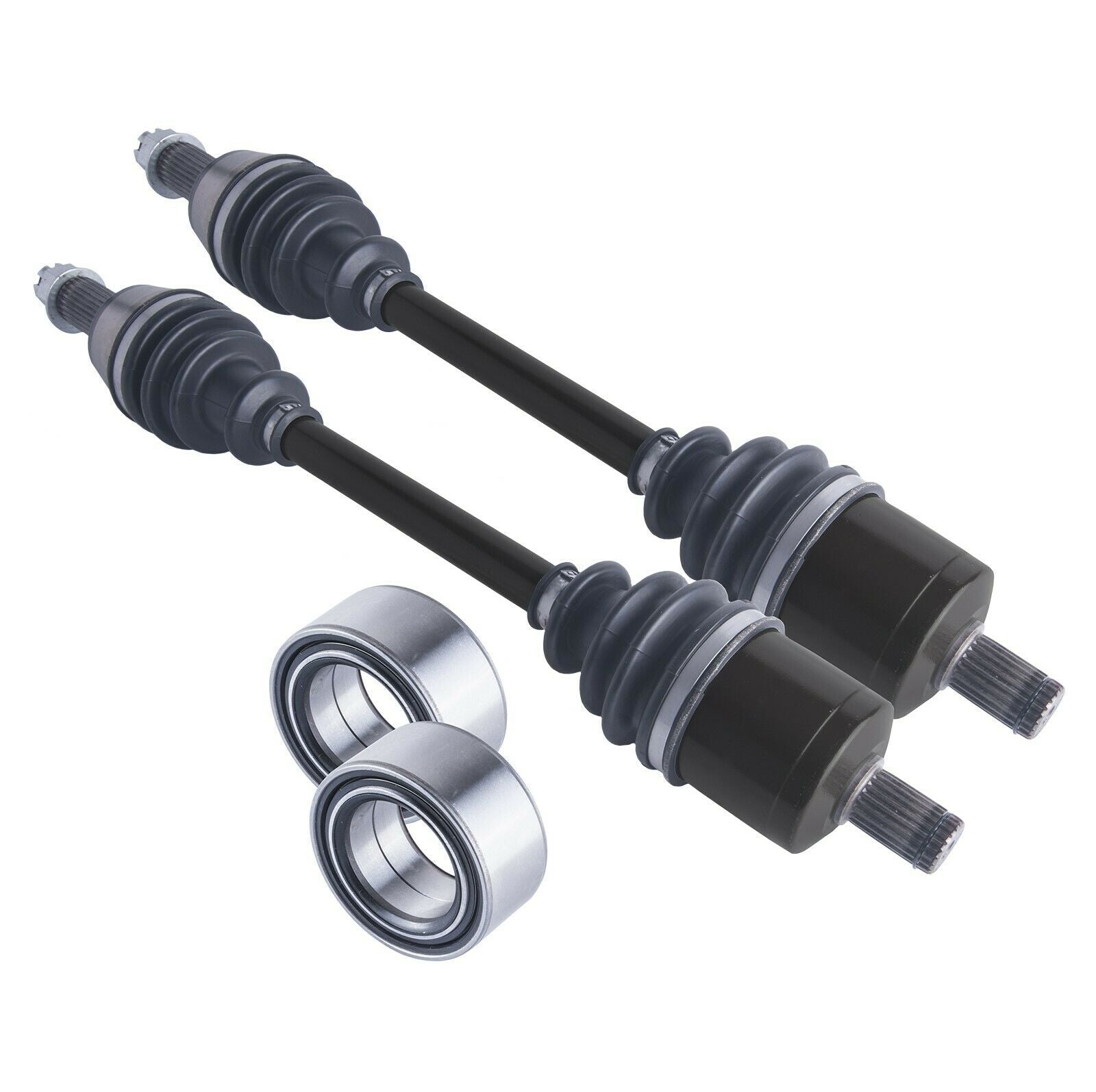 Polaris RZR front cv axles & wheel bearings set 900 50" 55" 1333262