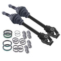 Polaris Atv Front Cv Axles & Wheel Bearings Set