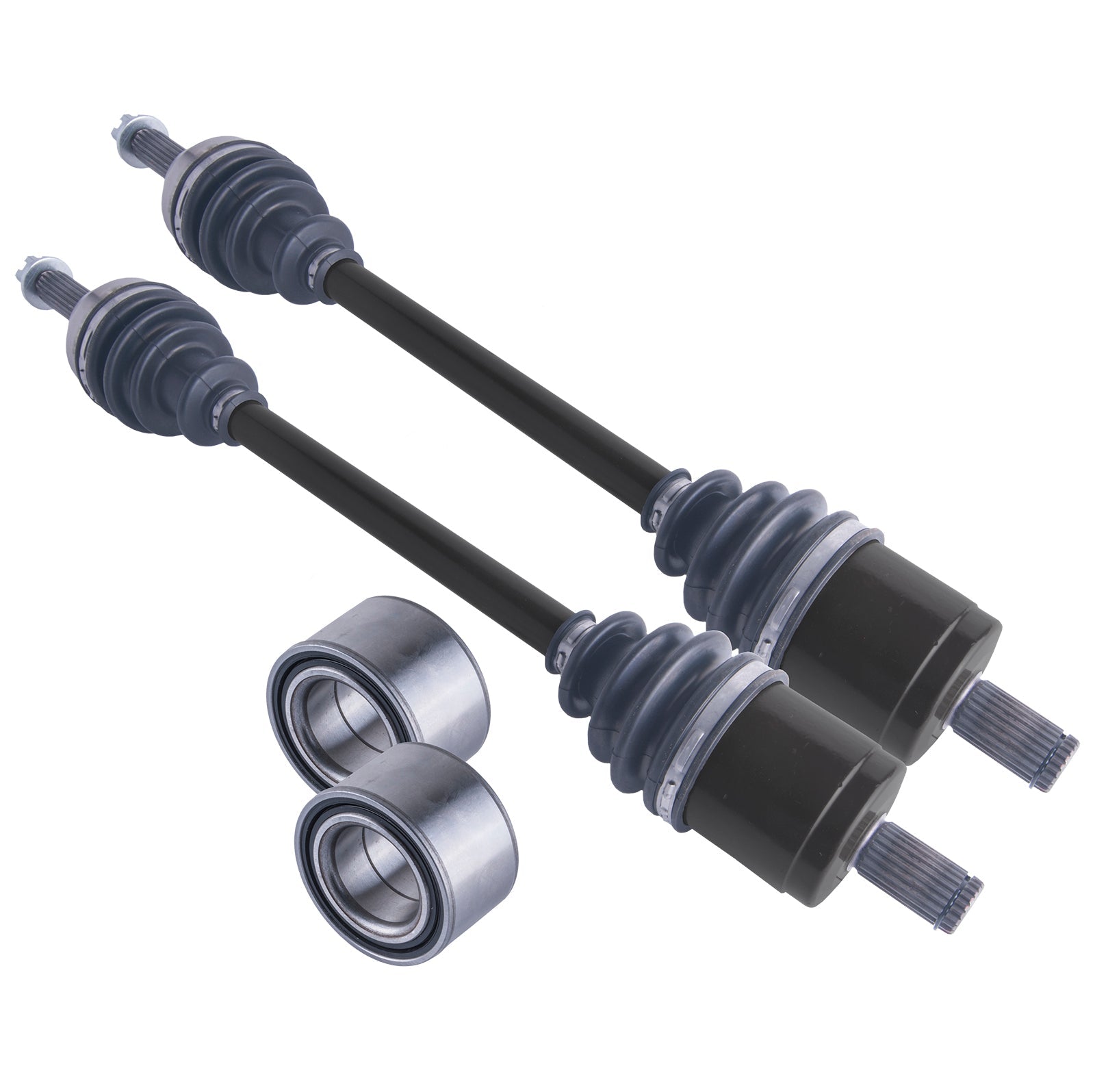 Polaris Ranger 570 Midsize Front Differential Axles & Wheel Bearings Bundle