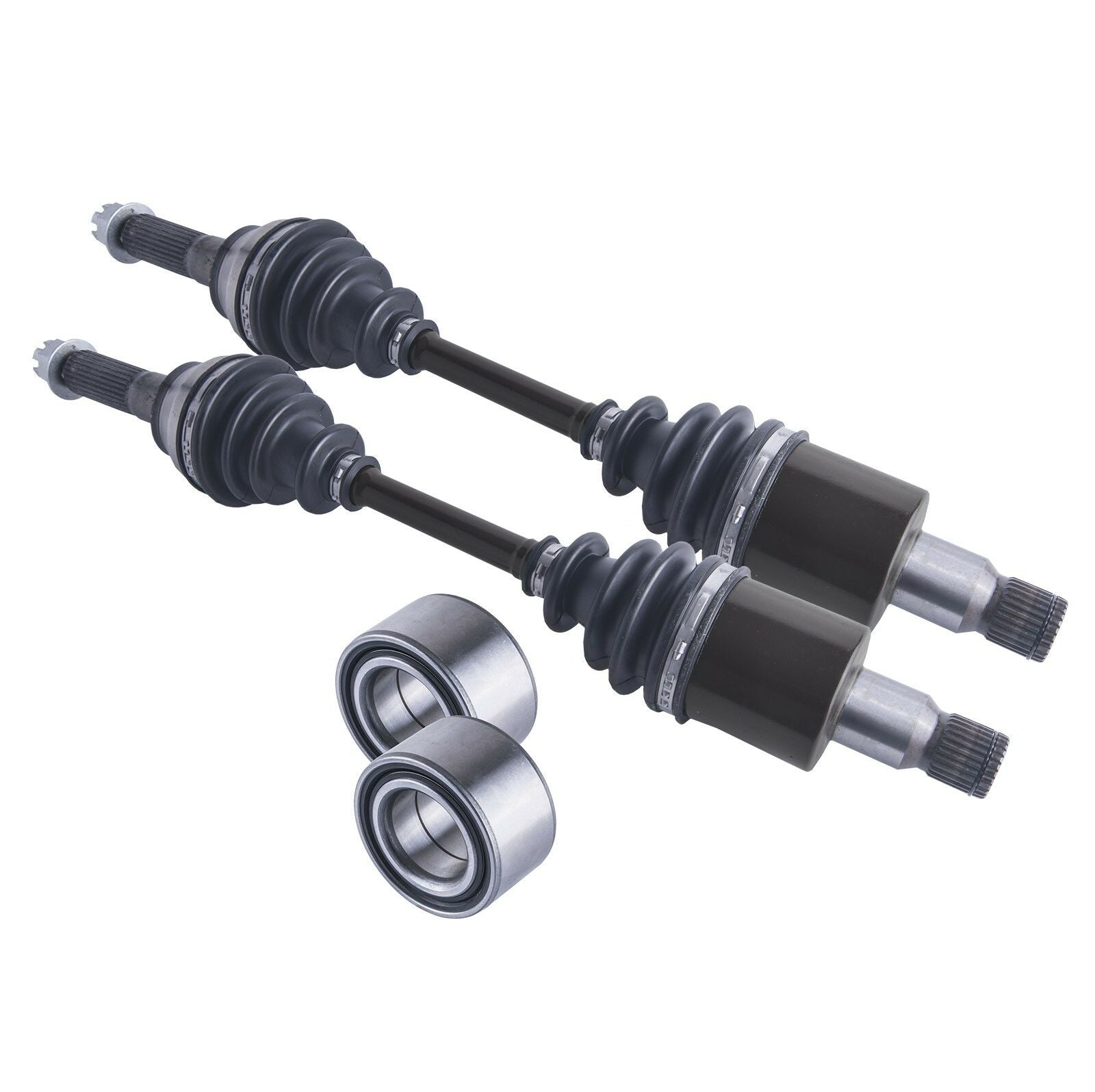 Polaris Rzr 50" Rear Cv Axles & Wheel Bearings Set 800