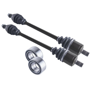 Polaris Ranger front cv axles & wheel bearings set 570 900 1000 2013 - 2021