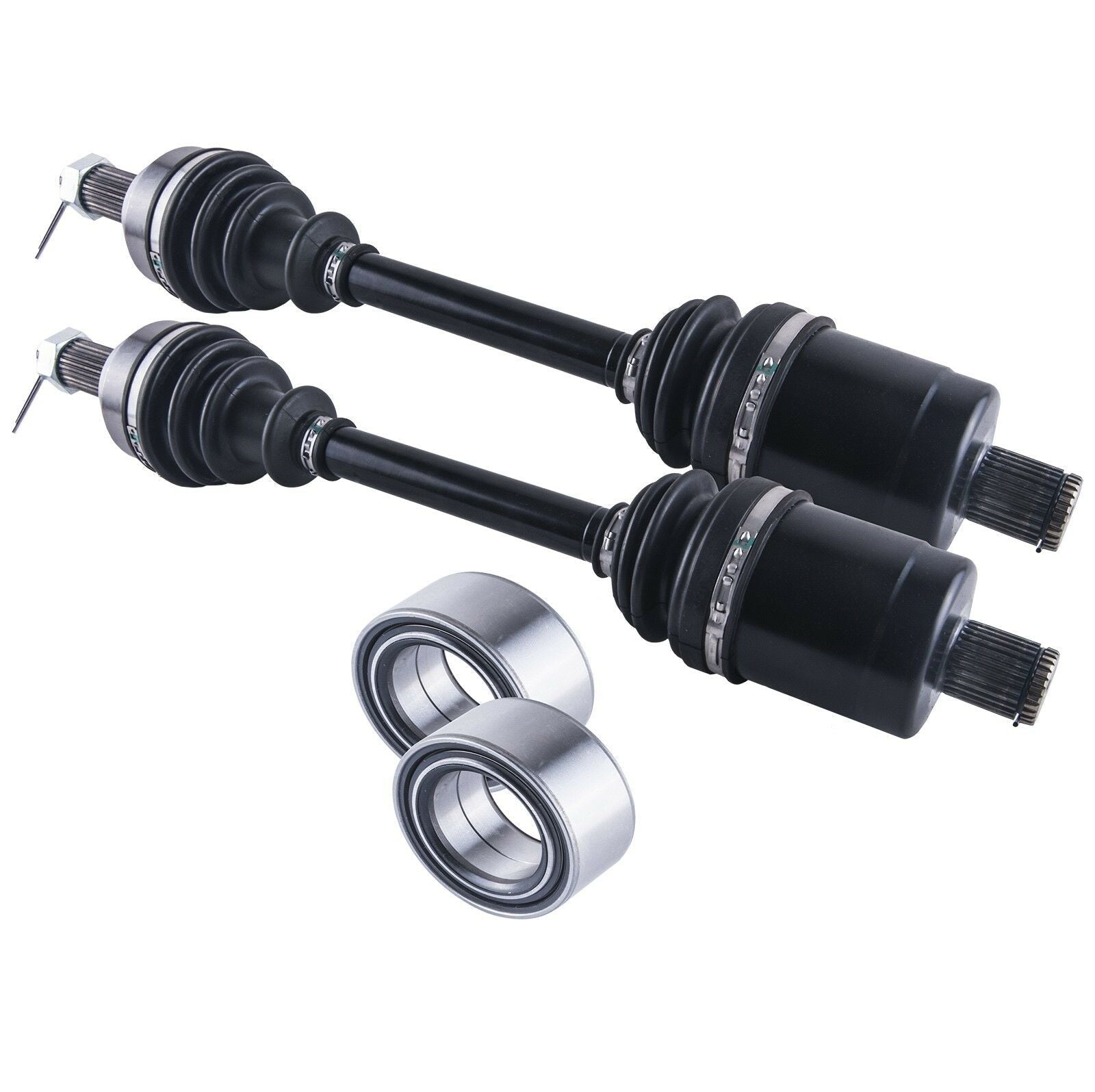 Polaris Rzr 900 50" / 55" Rear Cv Axles & Wheel Bearings Set 1333080