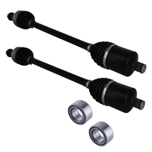 Polaris front cv axles & wheel bearings set RZR XP / Xpedition 1336984 2211710