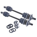 Arctic Cat Atv 400 / 500 Rear Cv Axles Wheel Bearings & Seals Set