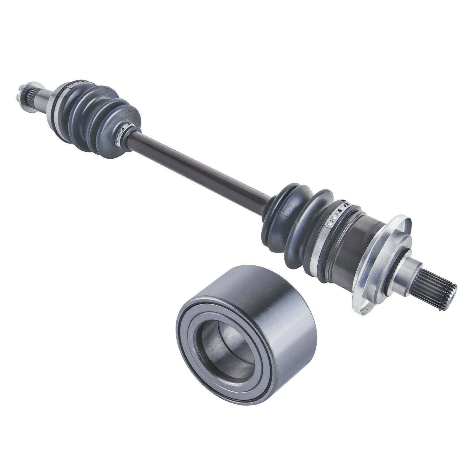 Arctic Cat Atv 400 / 500 / 650 / 700 / 1000 Front Left Cv Axle & Wheel Bearing