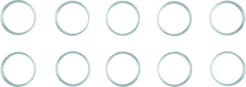 Twin Power 84-Up Evo Big Twin and M8 Exhaust Gaskets - Tapered 10 Pack