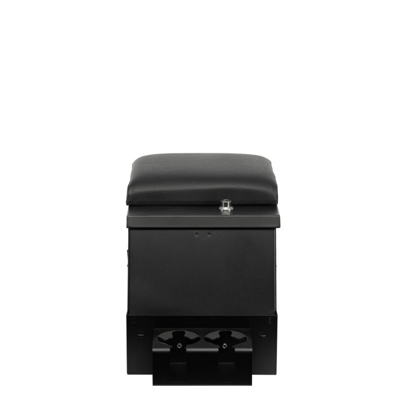 Tuffy Products Series II 12.5-Inch Black Steel Center Console with Pushbutton Latch System