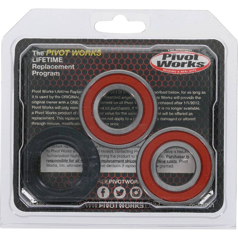 Pivot Works Premium Wheel Bearing Kit for Kawasaki KX and KDX Models