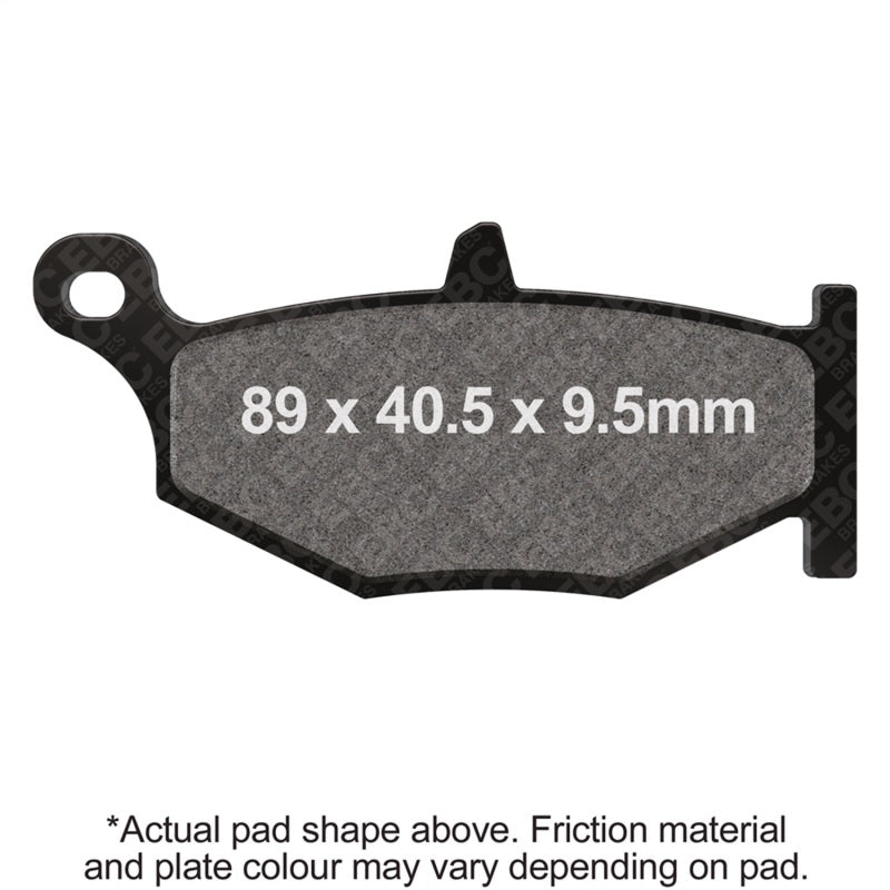 EBC Powersports Double-H Sintered Brake Pads Part FA419HH for Suzuki GSX-R and Hayabusa Models