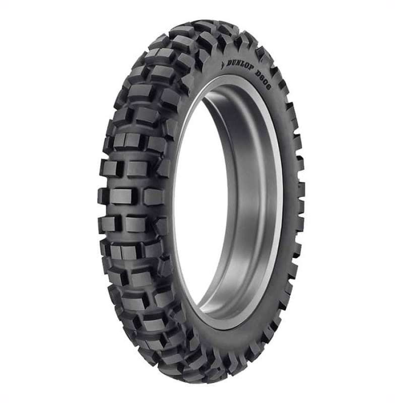 Dunlop D606 Rear Tire - 130/90-17 M/C 68R for Dual Sport and Adventure Motorcycles